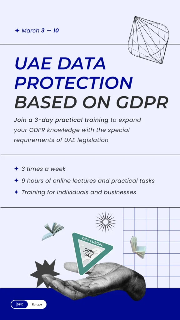 UAE Data Protection based on GDPR