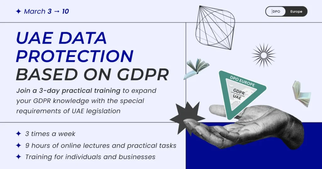 UAE Data Protection based on GDPR