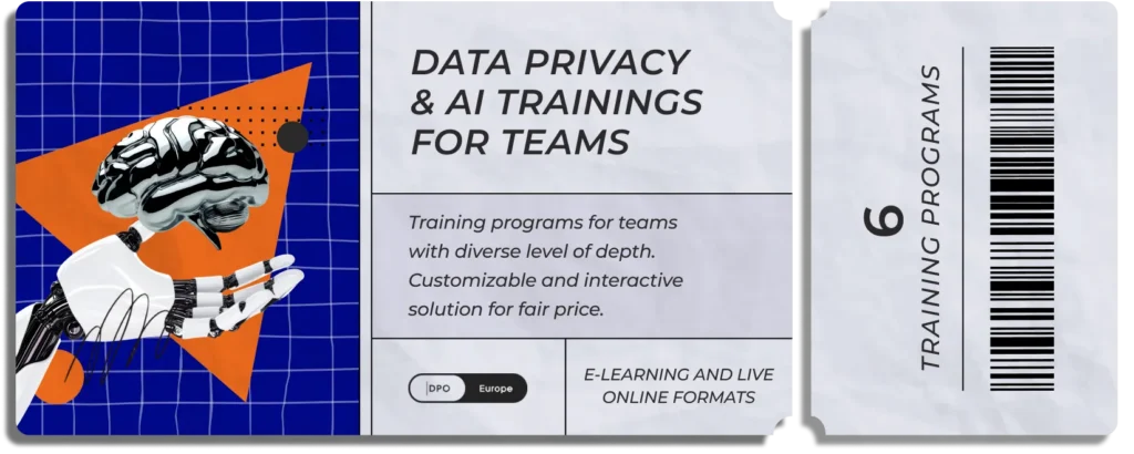 Data Privacy and AI Trainings for Teams