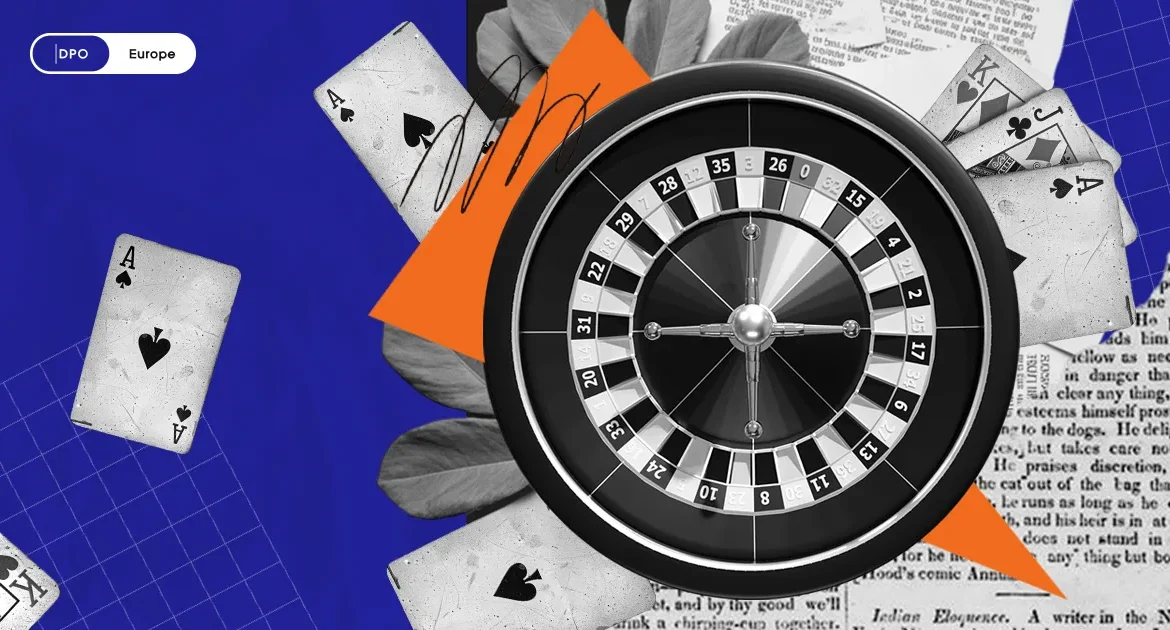 GDPR compliance for an online gambling company