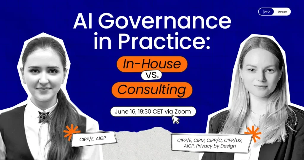 Webinar AI Governance in Practice In-House vs. Consulting