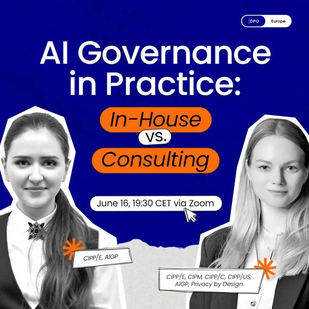 Webinar AI Governance in Practice In-House vs. Consulting